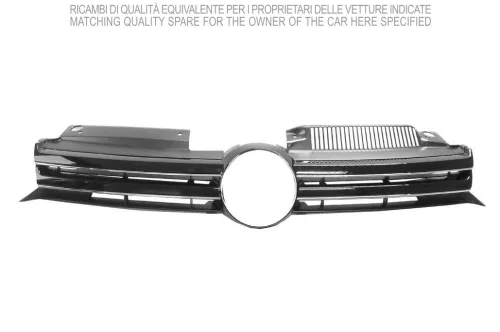 Mascherina Radiatore VOLKSWAGEN GOLF VI 2008-2012 | OE 5K0853651AMZLL | Aftermarket