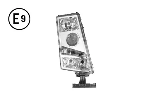 Faro Destro Manuale Connettore Rotondo Senza Lampadina (H7-Py21W-W5W) Volvo Fh2 OE 20360899