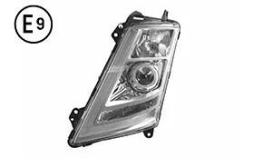 Faro Sinistro Manuale Xeno Con Ecu Base Cromata Senza Lampadina (D1S-H1-Led) Volvo Fh4 OE 22239247 - 24159376