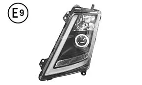 Faro Sinistro Manuale Xeno Base Nera Senza Lampadina (D1S-H1-Led) Volvo Fh4 OE 22239250