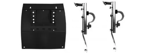 Parafango Posteriore Nero Con Kit Staffe Iveco Stralis 2007 OE 41298963 - 41298964 - 41298965