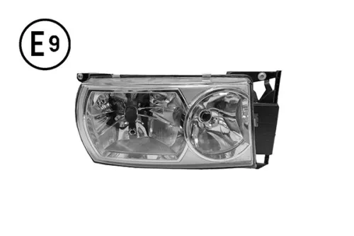 Proiettore Destro Manuale (24V-H7-D2R-T4W-Lhd) Senza Centralina Xenon Scania Serie R OE 1760554 - 1892324 - 1900351 - 2442631