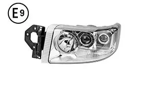 Proiettore Sinistro Manuale Cromato (H1-H3-H7-Py21W-W5W-Lhd) Renault Nuovo Premium OE 5010578451 - 7421636295 - 7482588678