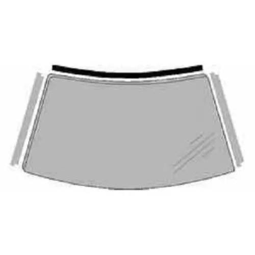 Trim/Protection Strip, windscreen