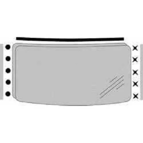 Trim/Protection Strip, windscreen