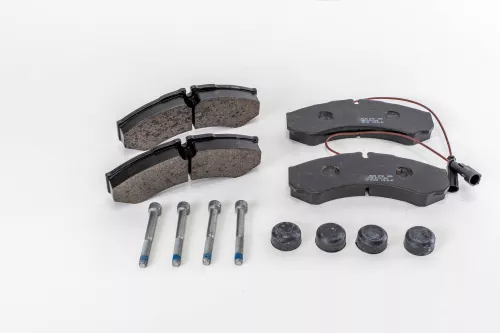 Kit pastiglie freno, Freno a disco