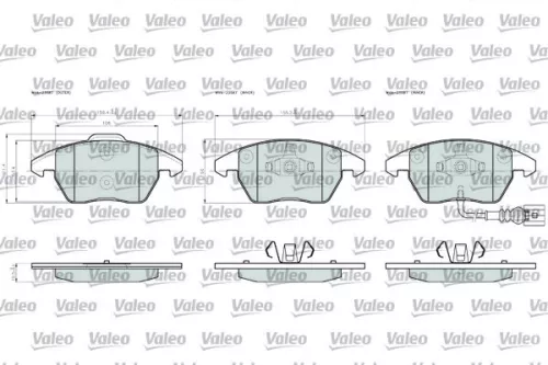 Kit pastiglie freno, Freno a disco