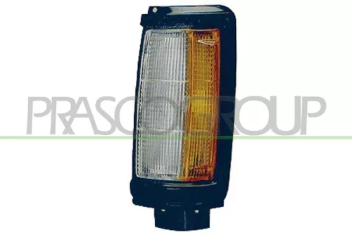 Fanale Anteriore Sinistro Bianco Arancio Con Portalampada Con Bordo Nero Mitsubishi L200 STRADA, 1987-1993